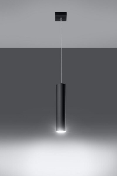 Sollux SL.0327 - Пендел LAGOS 1 1xGU10/10W/230V черен