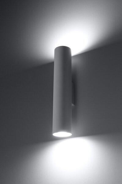 Sollux SL.0326 - Аплик LAGOS 2xGU10/10W/230V бял