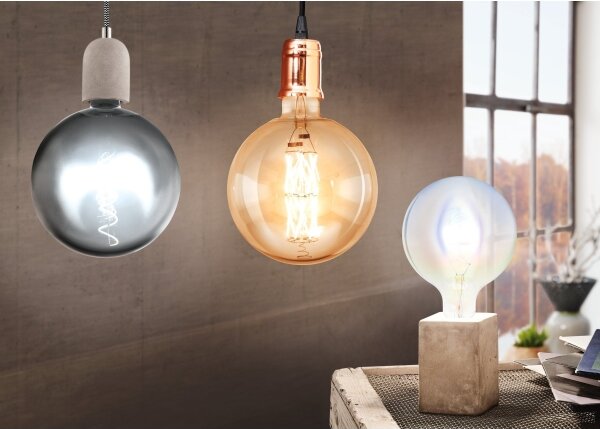 Eglo 32539 - Полилей на верижка YORTH 1xE27/60W/230V