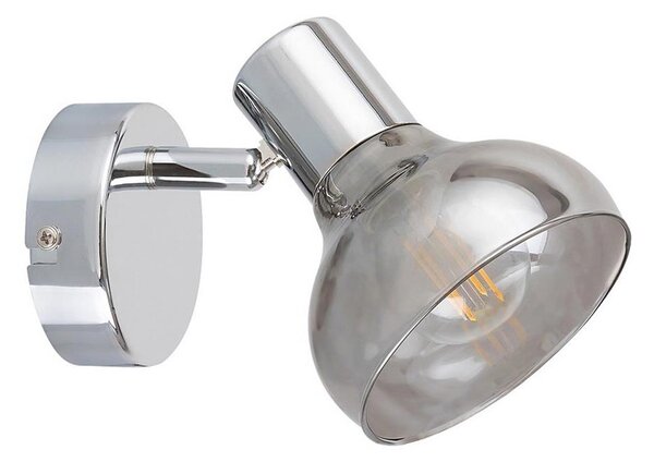 Rabalux 5555 - Стенна лампа HOLLY 1xE14/40W/230V лъскав хром