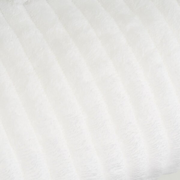 Бяло одеяло от микроплюш 130x160 cm Fur Velvet – Casa Selección