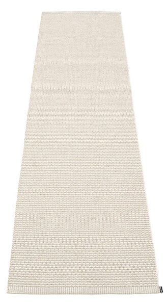 Кремава пътека за открито и закрито 70x300 cm Mono Linen Vanilla – Pappelina