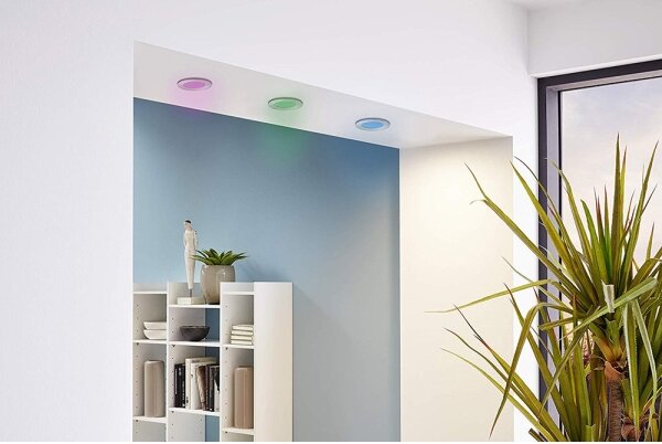 Eglo 32882 - комплект от 3 димируеми вградени LED RGB осветителни тела FUEVA-C LED/3W/230V