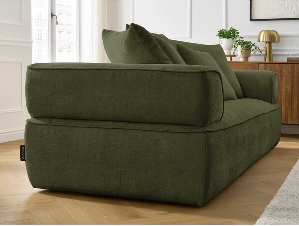 Зелен шенилов диван 237 cm Whesley – Bobochic Paris