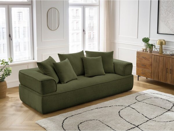 Зелен шенилов диван 237 cm Whesley – Bobochic Paris