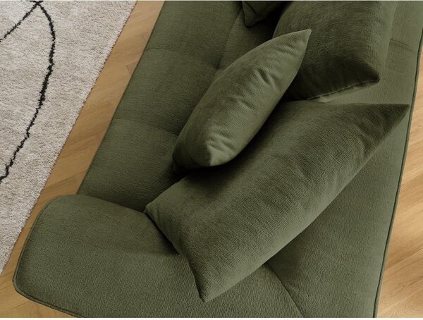 Зелен шенилов диван 237 cm Whesley – Bobochic Paris