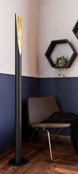 Eglo 97584 - LED Лампион BARBOTTO 1xGU10/4,5W/230V черен