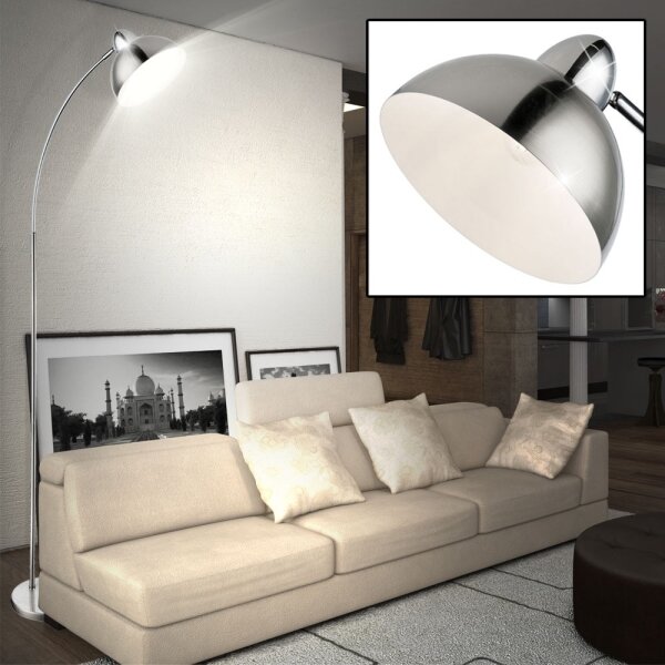 GLOBO 24703SN - Стояща лампа ANITA 1xE27/40W/230V