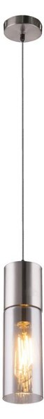 GLOBO 21000HN - Пендел ANNIKA 1xE27/25W/230V Ø 10,5 см хром