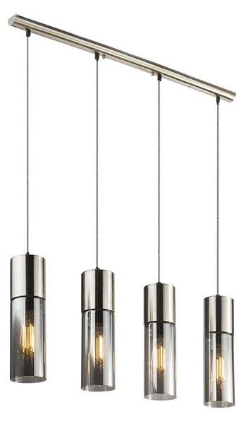 GLOBO 21000-4HN - Пендел ANNIKA 4xE27/25W/230V хром