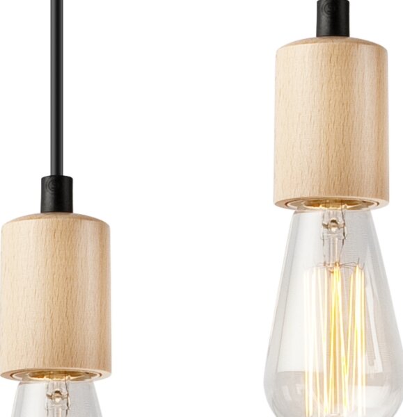Полилей на кабел LEON 5xE27/60W/230V