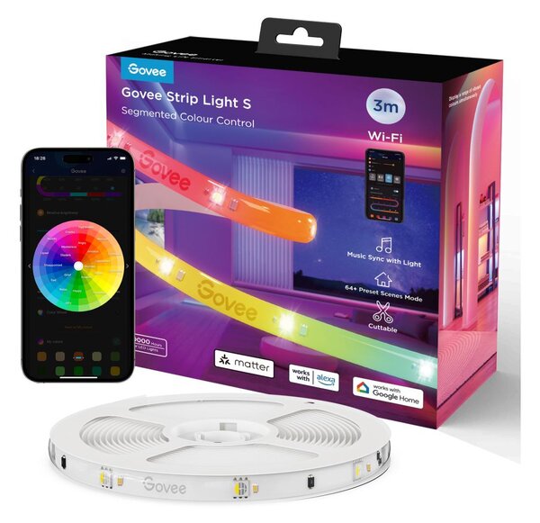 Govee - RGBICW димируема LED лента SMART PRO LED/12W/24V 3m Wi‑Fi