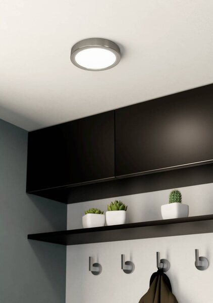 Сиво LED осветително тяло за таван FUEVA 5 – EGLO