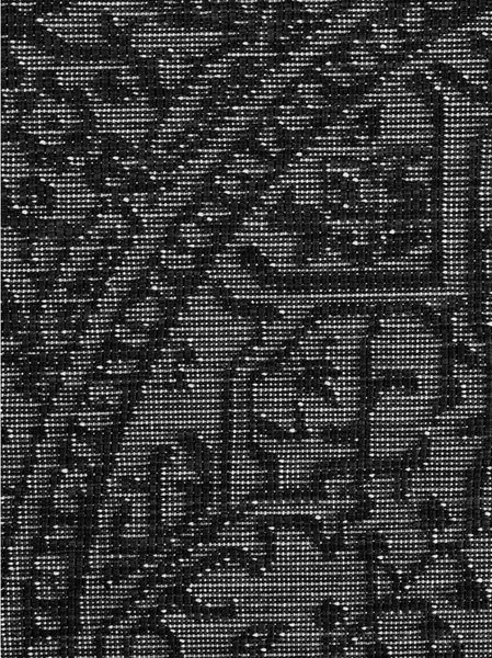 Черно-бял кръгъл килим за открито и закрито ø 160 cm Duet Kona – NORTHRUGS