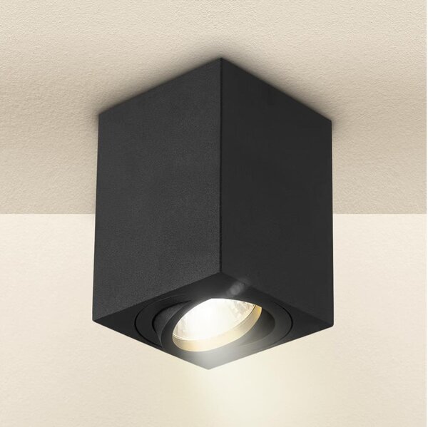 Brilagi - димируемо LED RGBW точково осветително тяло MIA 1xGU10/4,8W/230V 100x80 mm черно