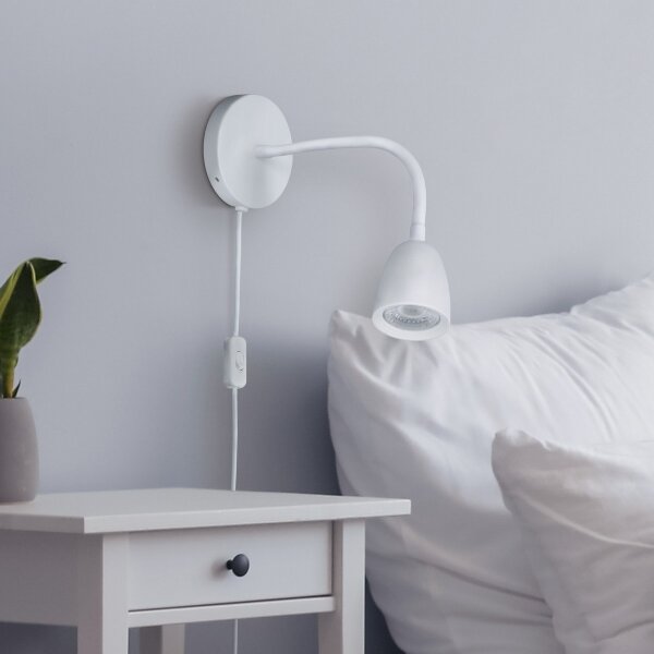Solight WO54-W - LED регулируема стенна лампа LED/4W/230V