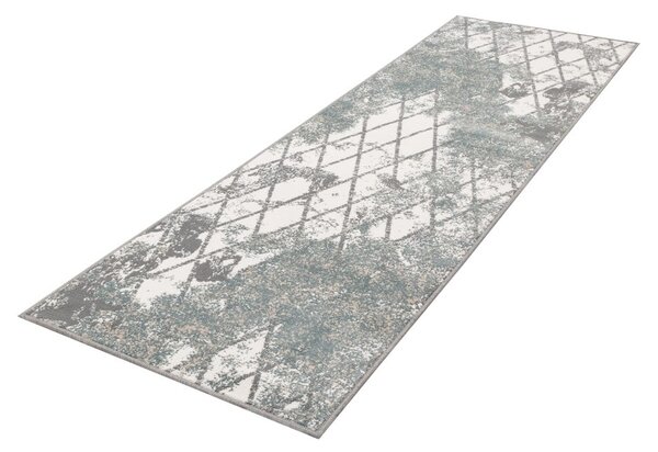 Сиво-синя пътека 80x300 cm Sensi Gepi – FD