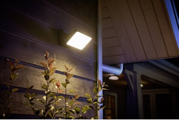 Philips 17436/30/P7 - Екстериорен LED прожектор Hue WELCOME 2xLED/15W/230V IP44
