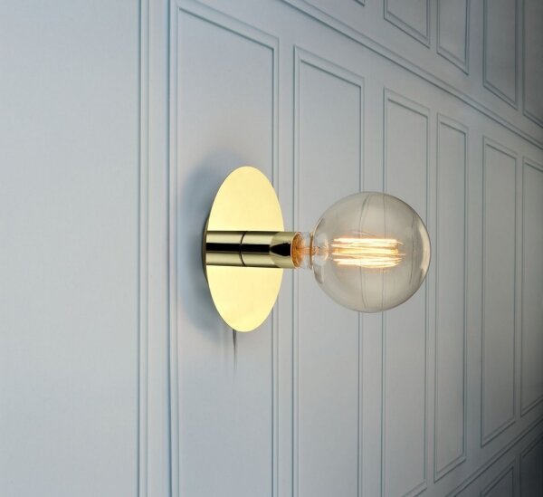 Markslöjd 106154 - Стенна лампа DISC 1xE27/60W/230V