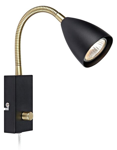 Markslöjd 106589 - Димируема Стенна лампа CIRO 1xGU10/7W/230V черен