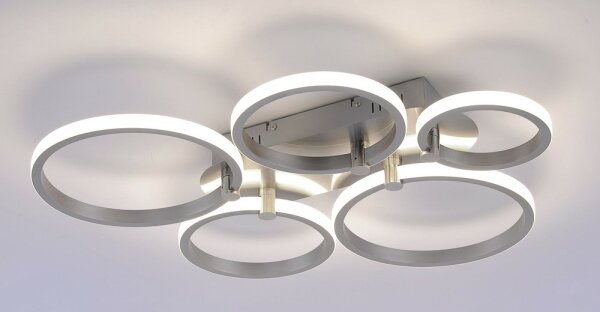 Leuchten Direkt - LED плафон JOHANNA 2xLED/11,5W/230V+2xLED/9W+LED/7W