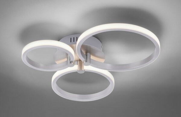 Leuchten Direkt - LED плафонен полилей JOHANNA LED/4,5W/230V+LED/6W+LED/7,5