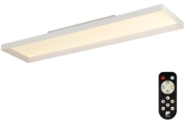 Eglo - LED Димируемо таванно осветително тяло LED/43W/230V бяло + дистанционно управление