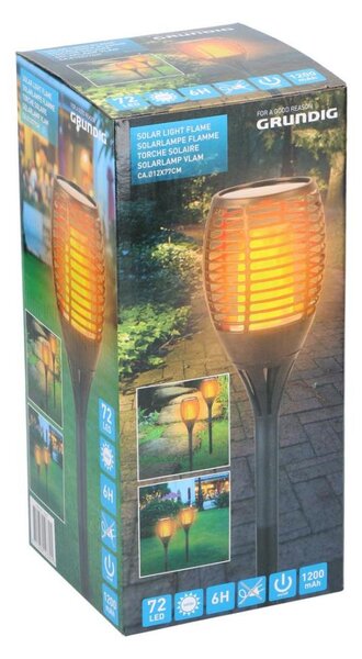 Grundig - LED Соларна лампа LED/1xAA