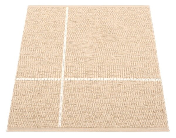 Бежов килим за открито и закрито 70x90 cm Fred Beige – Pappelina