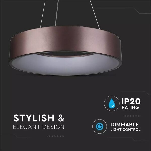 LED димируем полилей на кабел LED/20W/230V