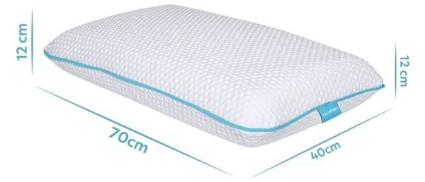 Анатомична възглавница с пълнеж от мемори пяна 40x70 cm – Mila Home