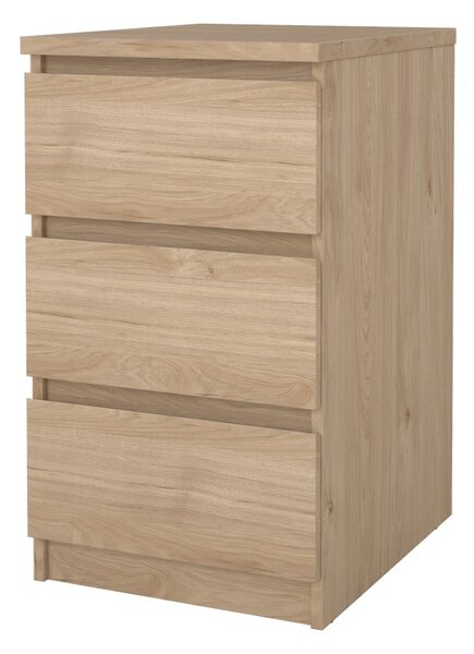Скрин от дъбов декор в естествен цвят 40x70x50 cm Naia – Tvilum
