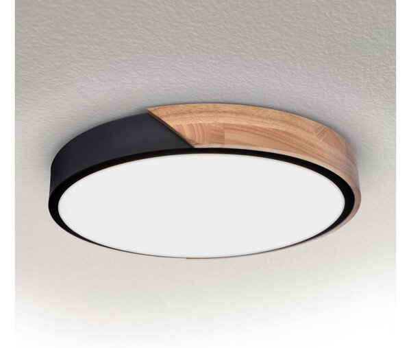 Brilagi - LED Плафониера PILANA LED/24W/230V дъб Ø 30 см