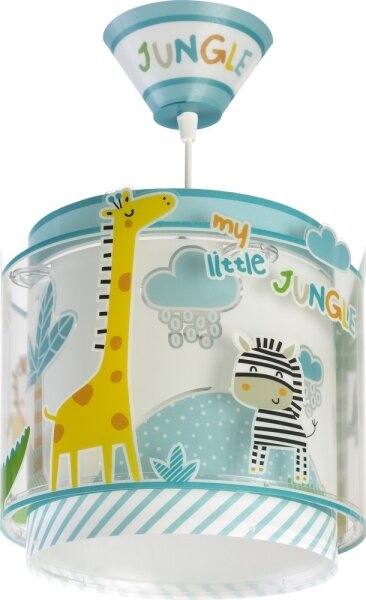 Dalber D-76112 - Детски Полилей MY LITTLE JUNGLE 1xE27/15W/230V