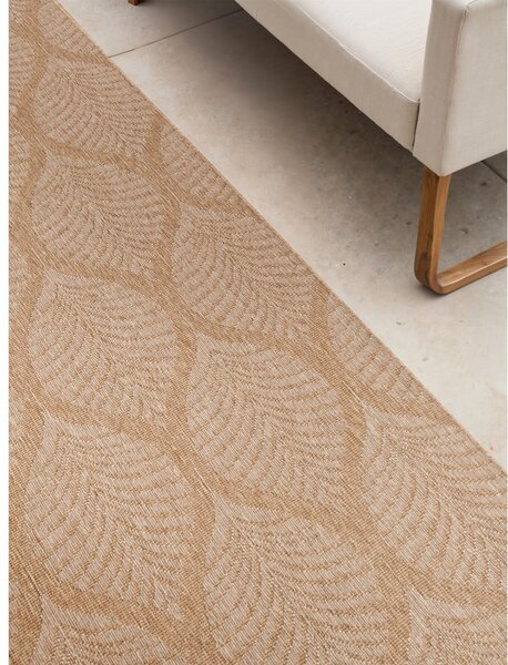 Пътека за открито и закрито в цвят слонова кост и бежово 80x250 cm Duet Liora – NORTHRUGS