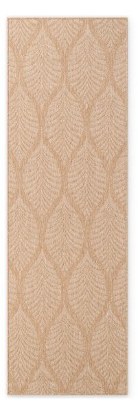 Пътека за открито и закрито в цвят слонова кост и бежово 80x250 cm Duet Liora – NORTHRUGS