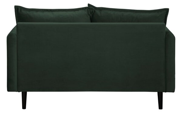 Тъмнозелен кадифен диван 138 cm Juli – Ropez