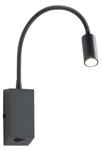 Redo 01-1194 - LED Гъвкав малко лампа HELLO LED/3W/230V черен