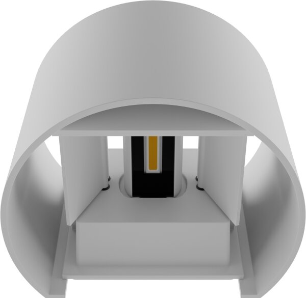 APLED - LED Екстериорна Стенна лампа OVAL 2xLED/3W/230V IP65