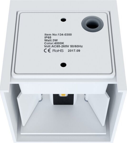 APLED - LED Екстериорна Стенна лампа CUBE 2xLED/3W/230V IP65