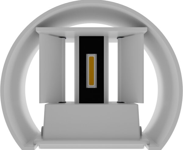 APLED - LED Екстериорна Стенна лампа OVAL 2xLED/3W/230V IP65