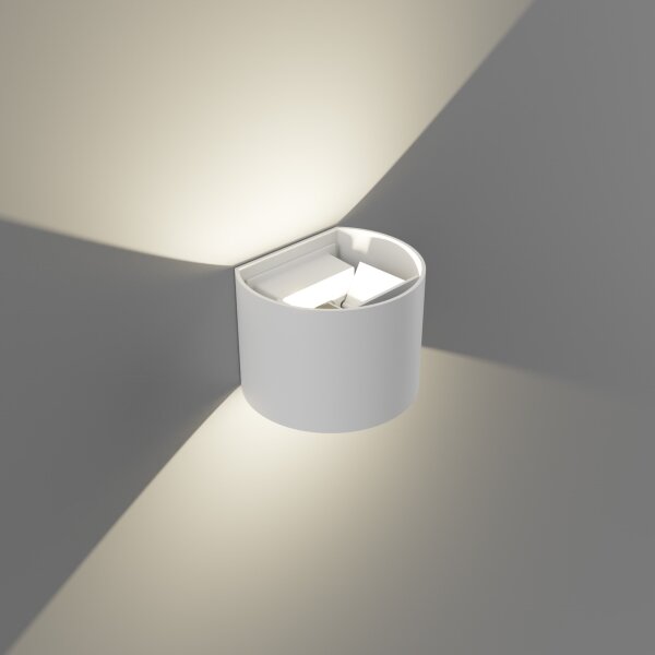 APLED - LED Екстериорна Стенна лампа OVAL 2xLED/3W/230V IP65
