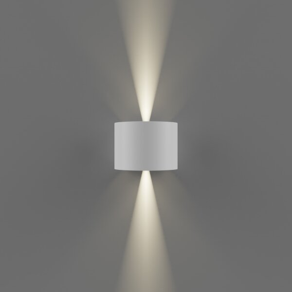 APLED - LED Екстериорна Стенна лампа OVAL 2xLED/3W/230V IP65