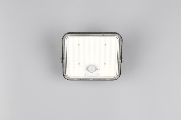 LED стенно външно осветително тяло с таймер и соларен панел (височина 19 cm) Acora – Reality