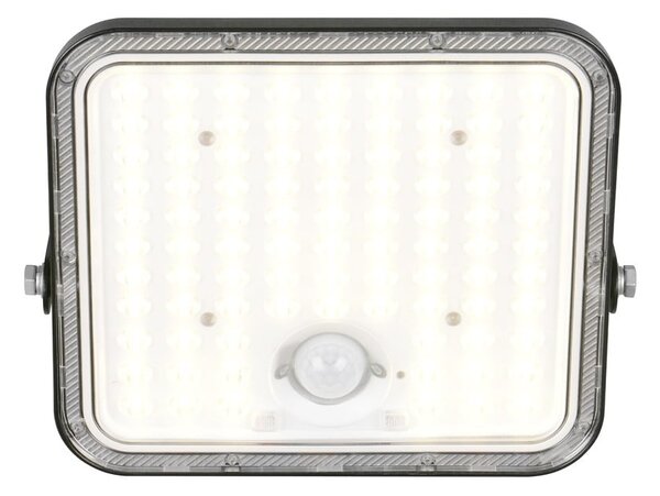 LED стенно външно осветително тяло с таймер и соларен панел (височина 19 cm) Acora – Reality