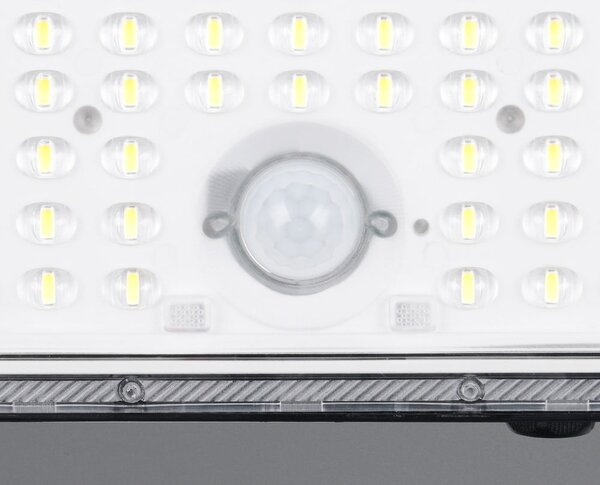 LED стенно външно осветително тяло с таймер и соларен панел (височина 19 cm) Acora – Reality