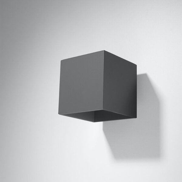 Sollux SL.0565 - Аплик QUAD 1 1xG9/8W/230V антрацит
