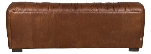 Кафяв кожен диван 214 cm Douglas – Dutchbone