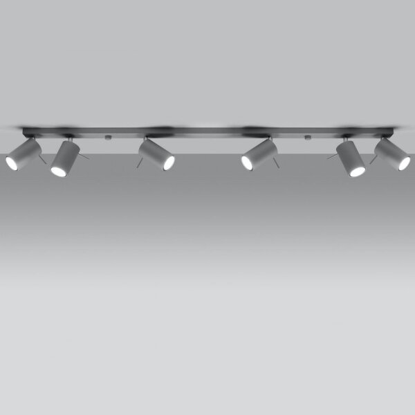 Sollux SL.0454 - Таванен спот RING 6xGU10/10W/230V