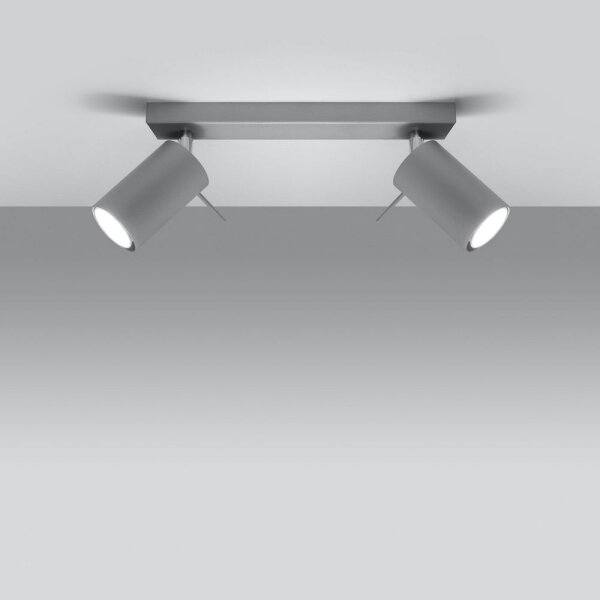 Sollux SL.0450 - Таванен спот RING 2xGU10/10W/230V